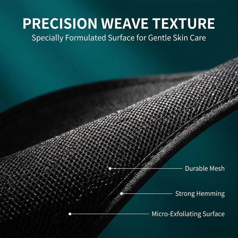 Soft Rubber Shower Scrubber, Gentle Exfoliating Bath Brush for All Skin Types