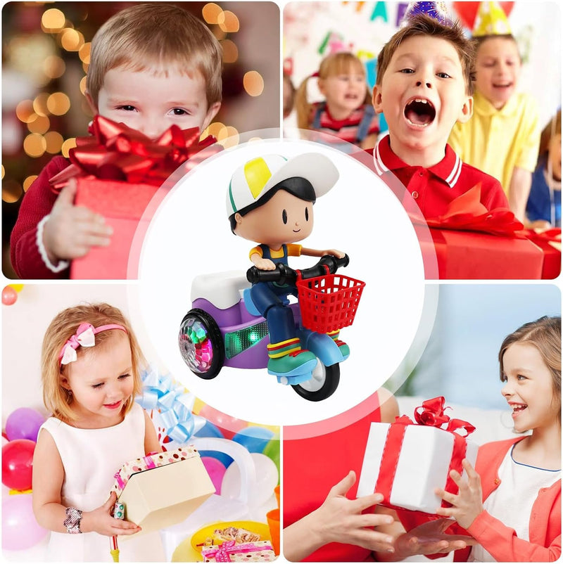 Stunt Spin Dance Electric Tricycle Toy