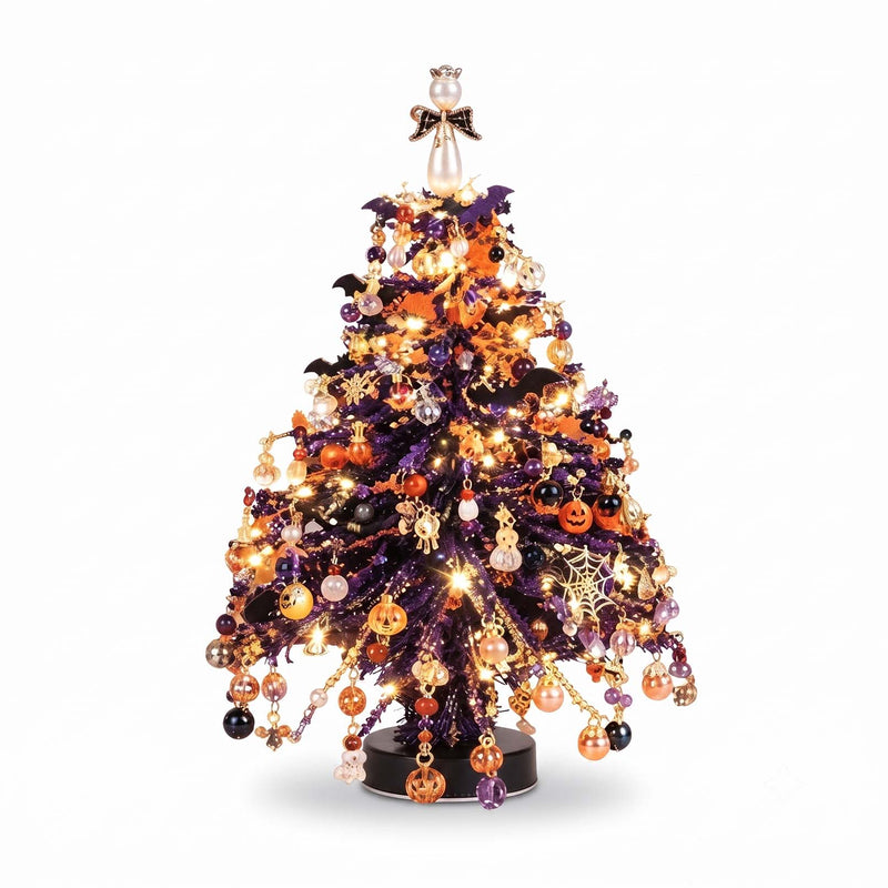 DIY Beaded Christmas Tree Ornament Craft Kit