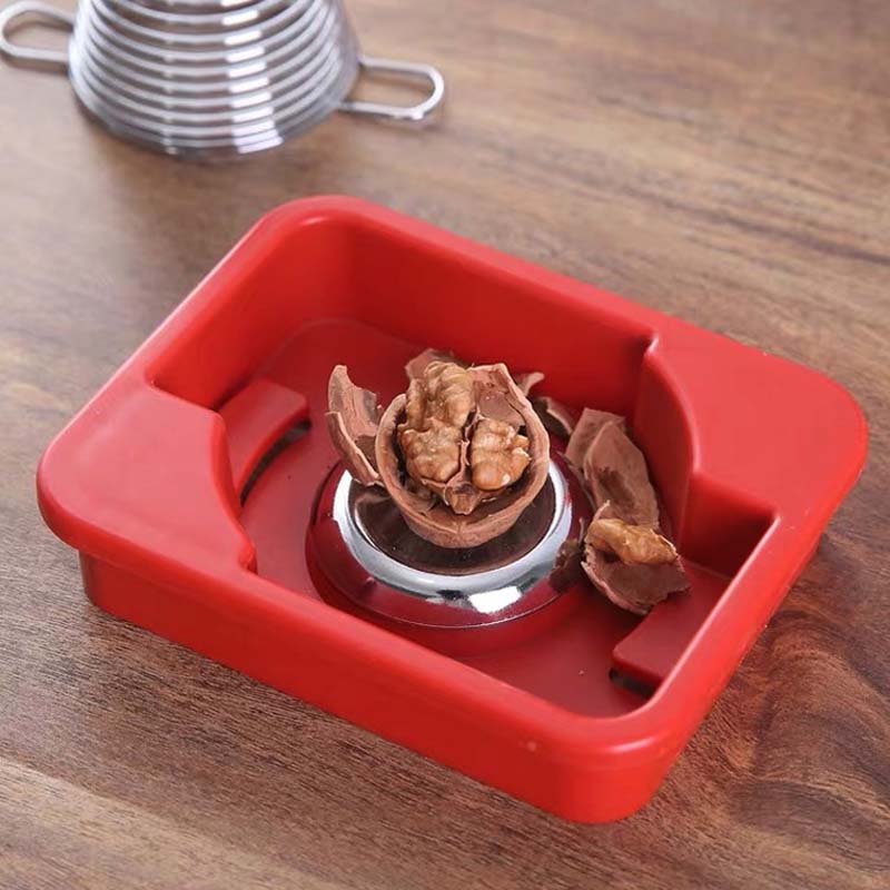 Stainless Steel Spring Walnut Opener