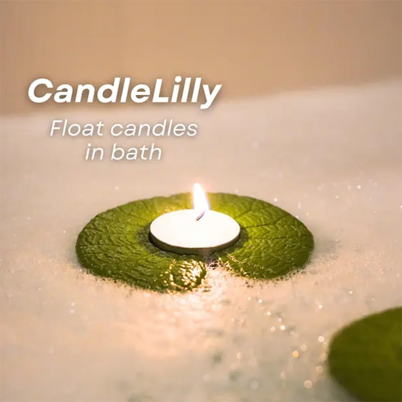 Lily Flower Wine Glass Holder for Bathroom