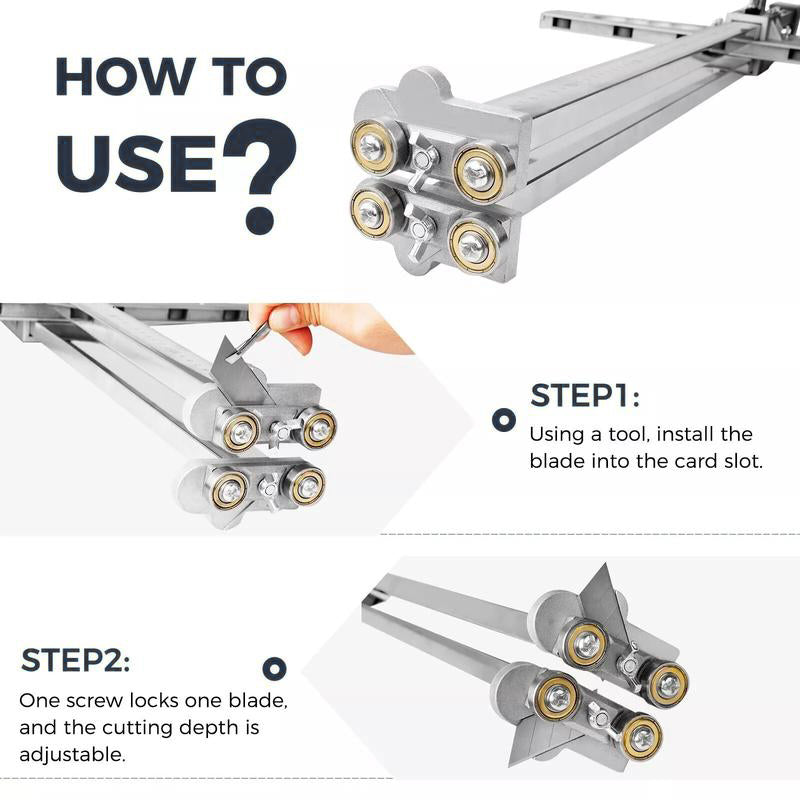 Sakerplus Foldable Drywall Cutting Tool