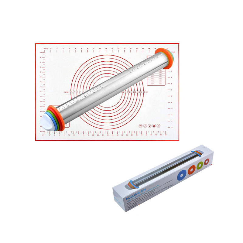 Stainless steel rolling pin