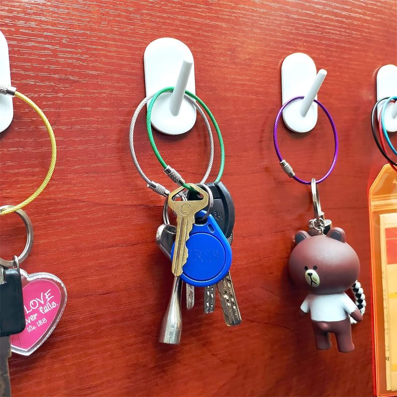 Wire Key Ring  (10 pcs)