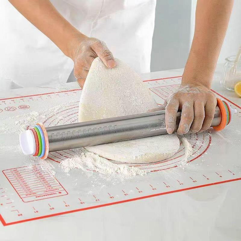 Stainless steel rolling pin