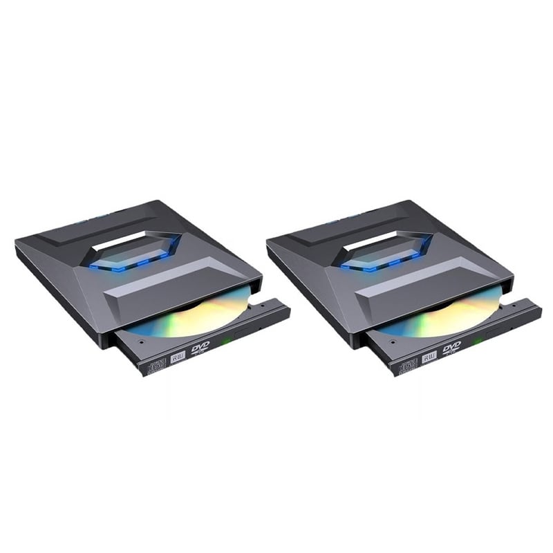 7-in-1 External USB DVD Drive & Blu-ray Player