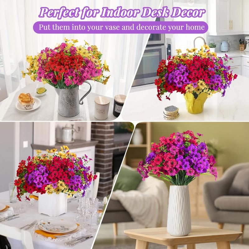 Artificial Faux Flowers for Indoorand Outdoor Decoration