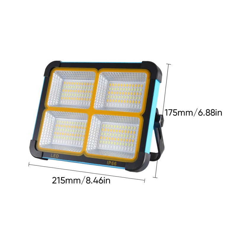 Solar Rechargeable Multifunctional Searchlight