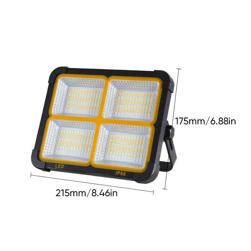 Solar Rechargeable Multifunctional Searchlight