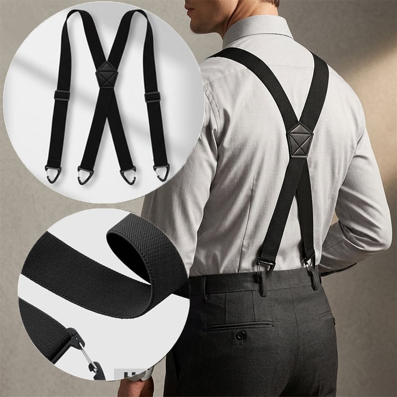 Men's 4-Clip Suspenders