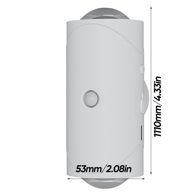 Smart Motion Sensor Wall Lamp with Colorful Gradient