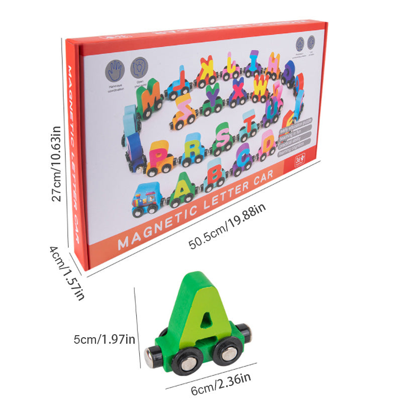 🚆Wooden Digital Train Toy
