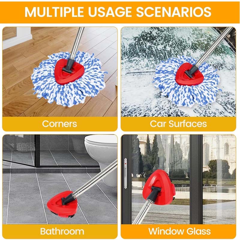 Triangle Rotating Mop Accessory Set