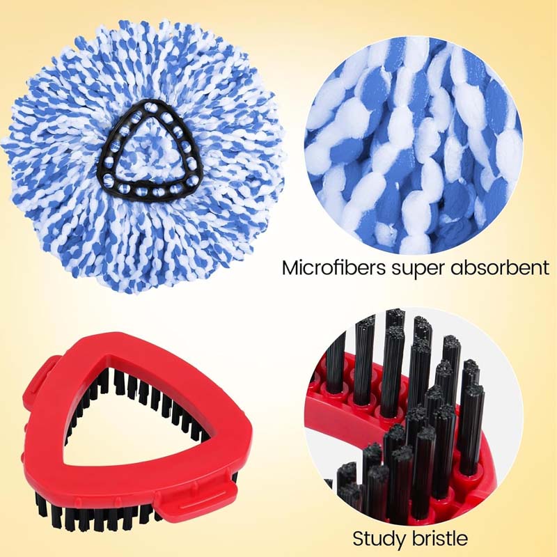 Triangle Rotating Mop Accessory Set