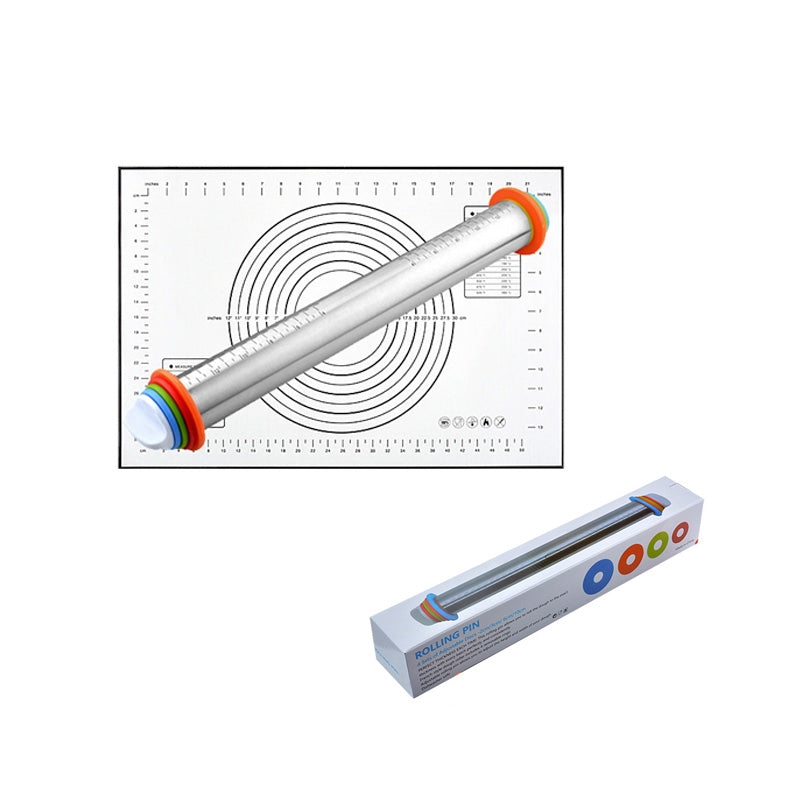 Stainless steel rolling pin
