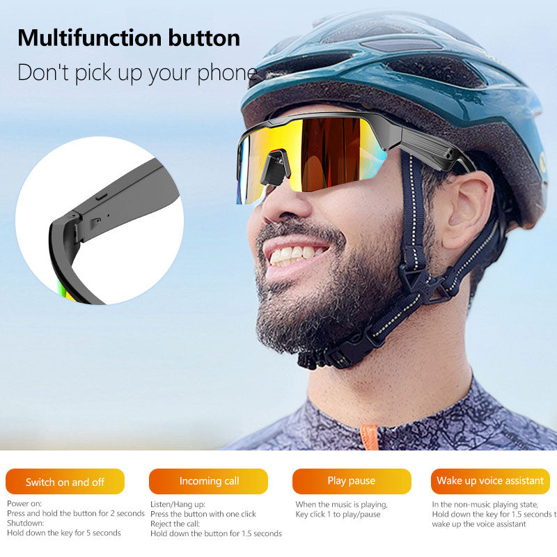 Sport Bluetooth Audio Sunglasses