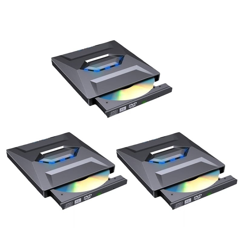 7-in-1 External USB DVD Drive & Blu-ray Player