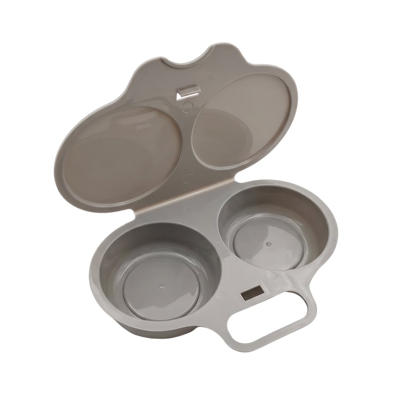 2-Egg Microwave Egg Poacher with Lid
