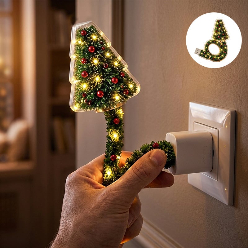 Christmas cozy lamp