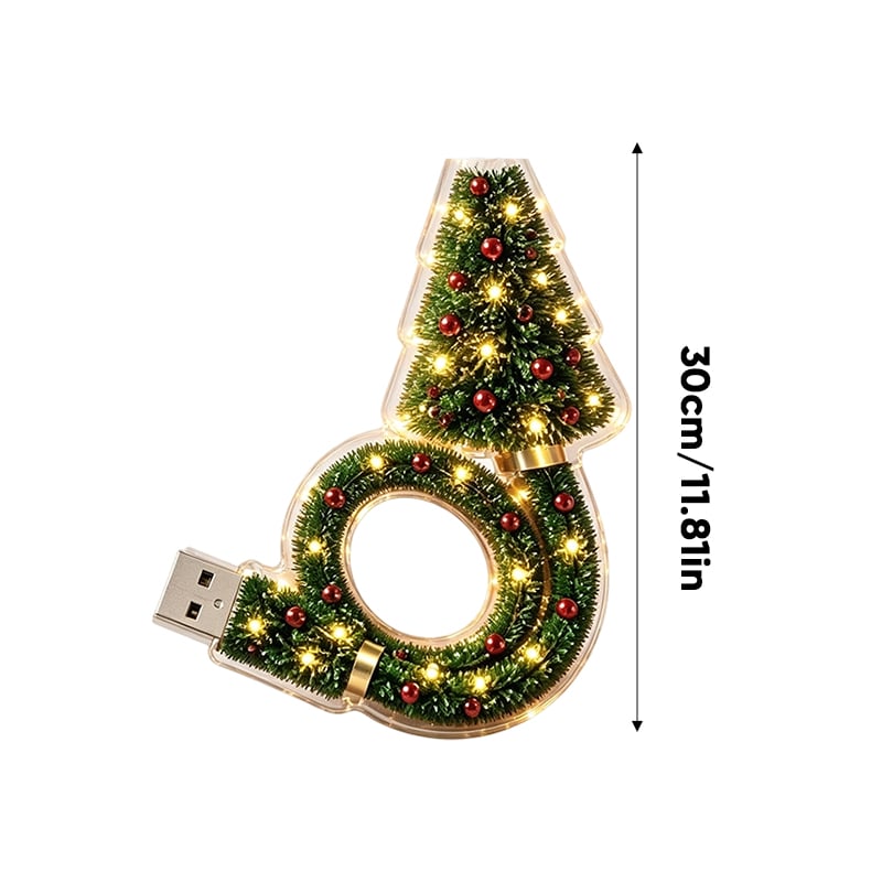 Christmas cozy lamp