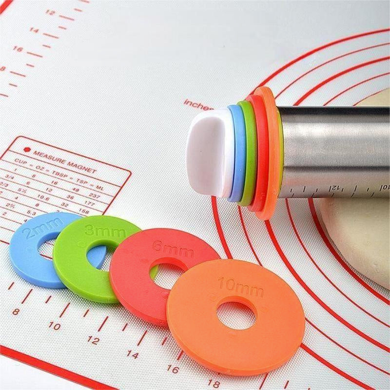 Stainless steel rolling pin