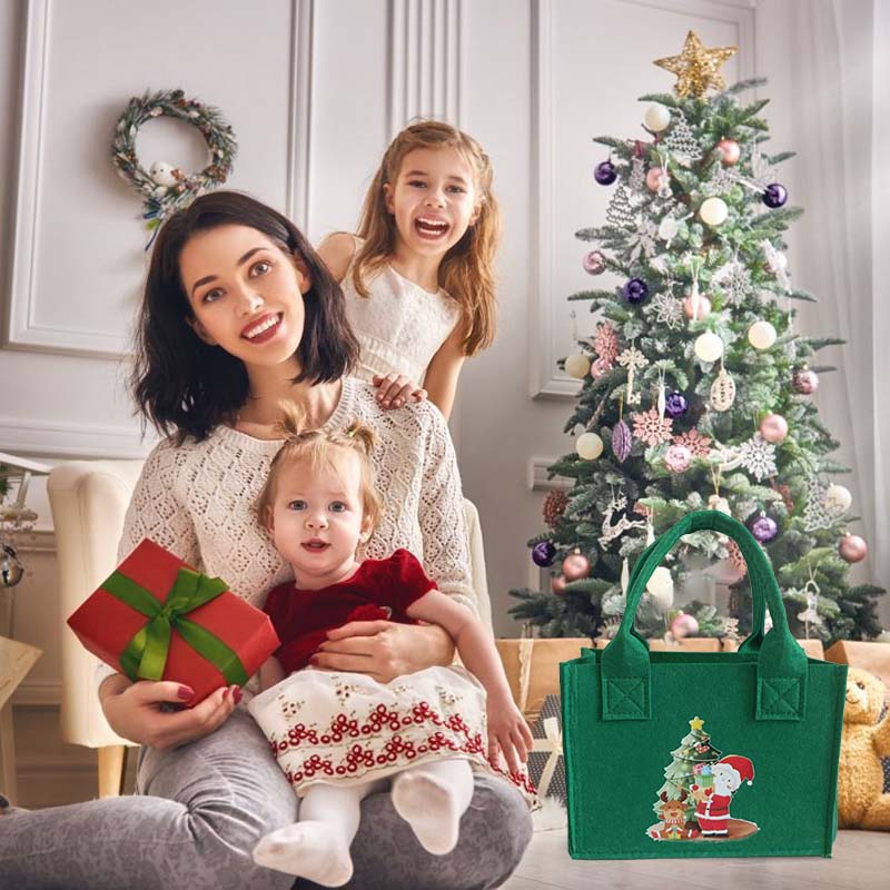 Cute felt Christmas Gift Bags