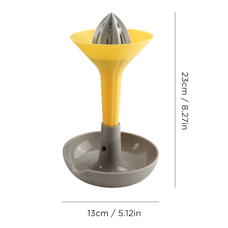 Rotary manual juicer