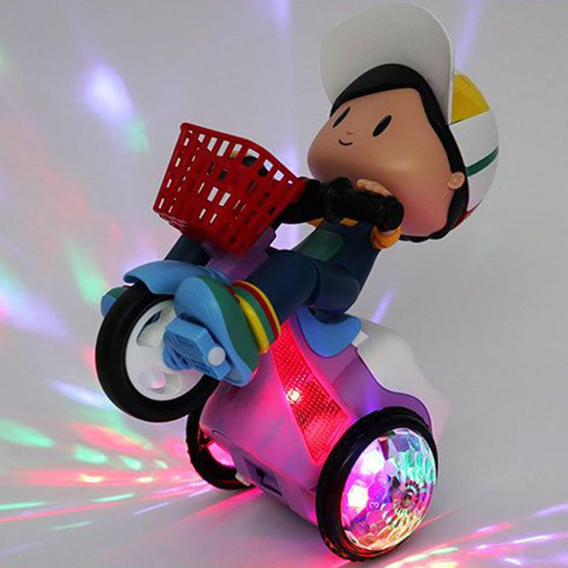 Stunt Spin Dance Electric Tricycle Toy