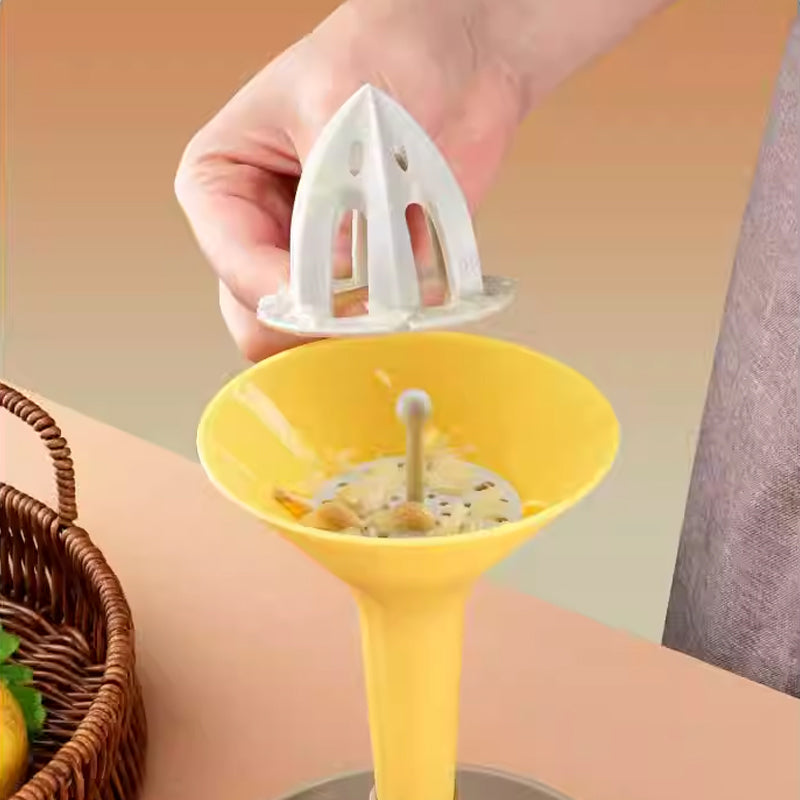 Rotary manual juicer