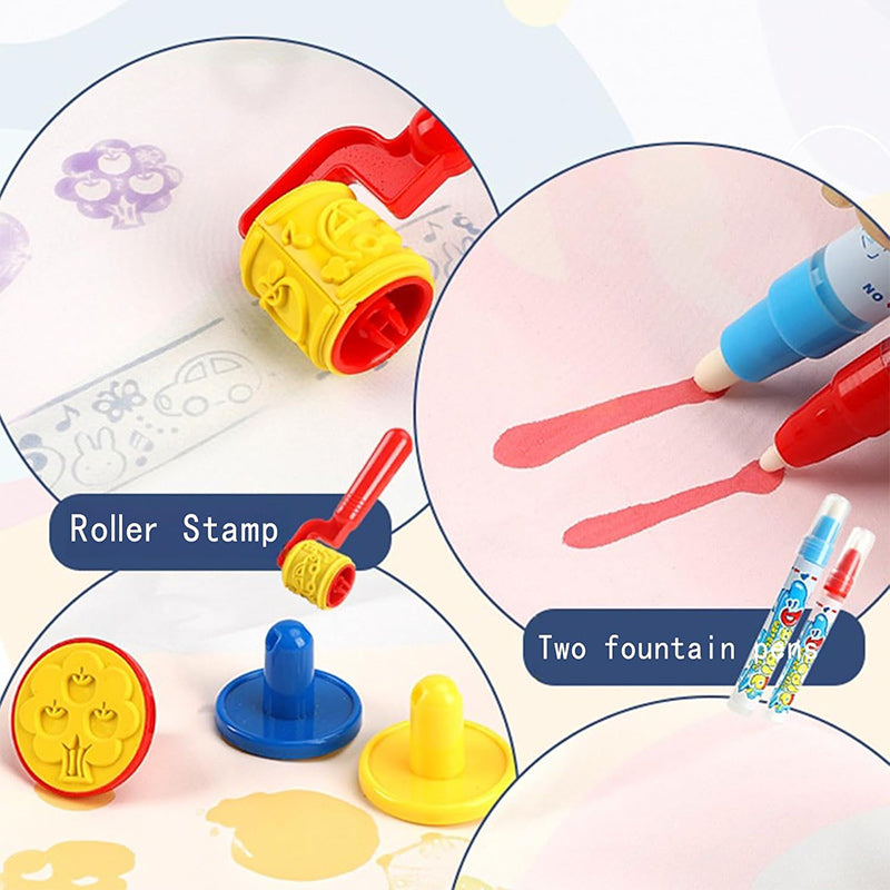 Cute Cartoon Magic Water Drawing Mat