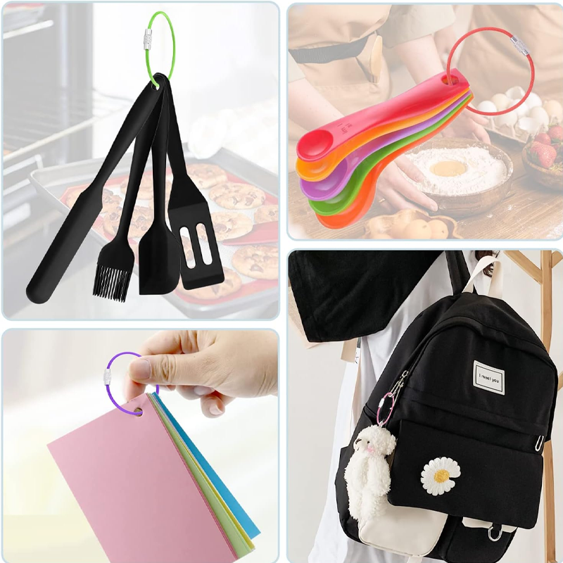 Wire Key Ring  (10 pcs)