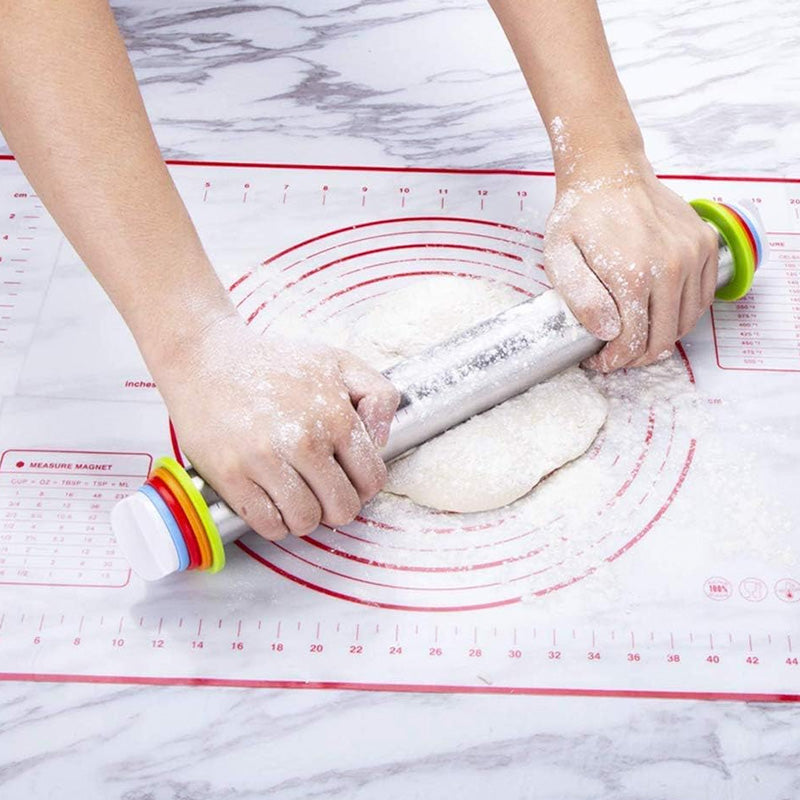 Stainless steel rolling pin