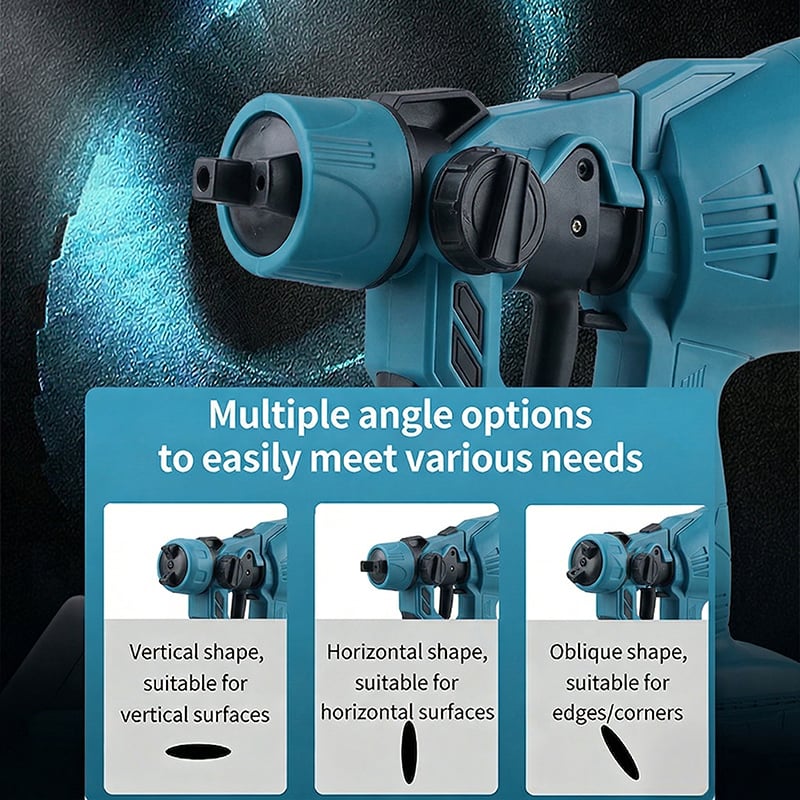 Sakerplus® Cordless HVLP Paint Sprayer For Home