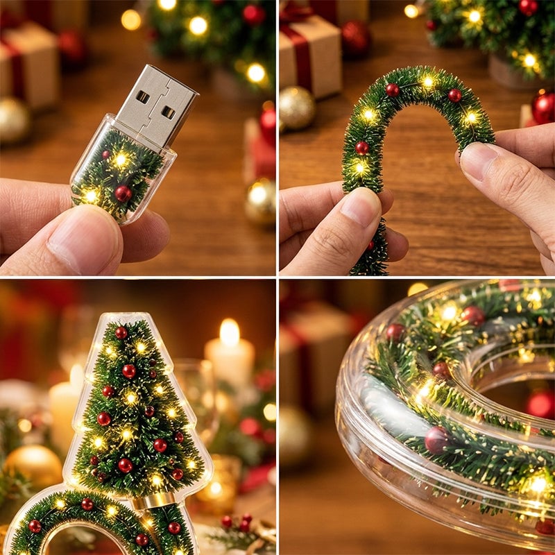Christmas cozy lamp