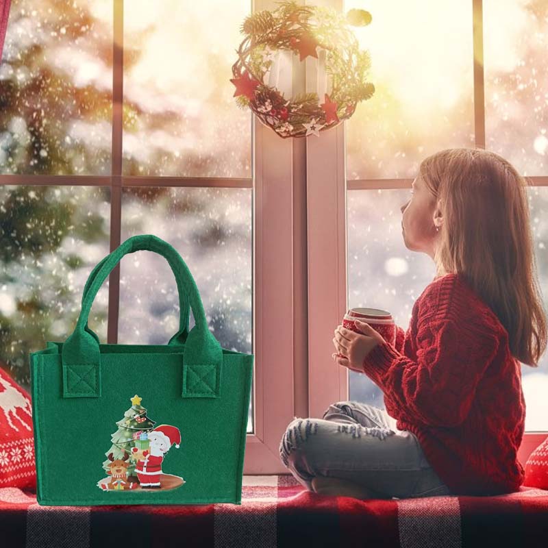 Cute felt Christmas Gift Bags