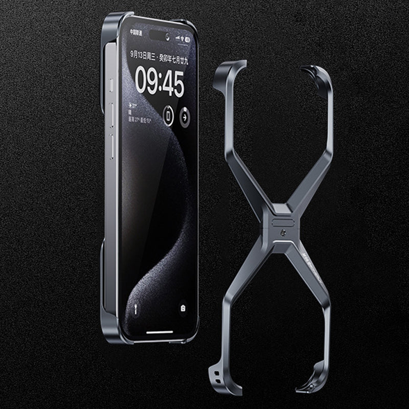 Aluminum Alloy Hollow Case for iPhone