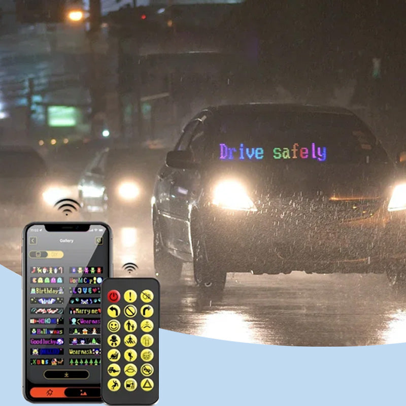 Programmable LED Scrolling Sign