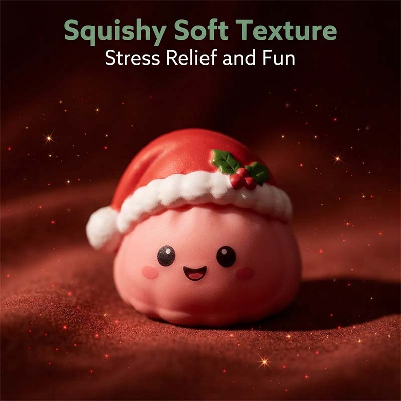 Christmas Dumpling Squishy Advent Calendar – 24 Surprise Toys