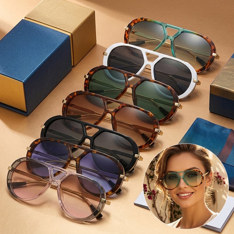 Double Bridge Sunglasses