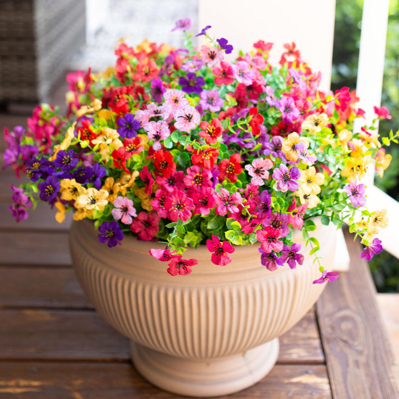 Artificial Faux Flowers for Indoorand Outdoor Decoration