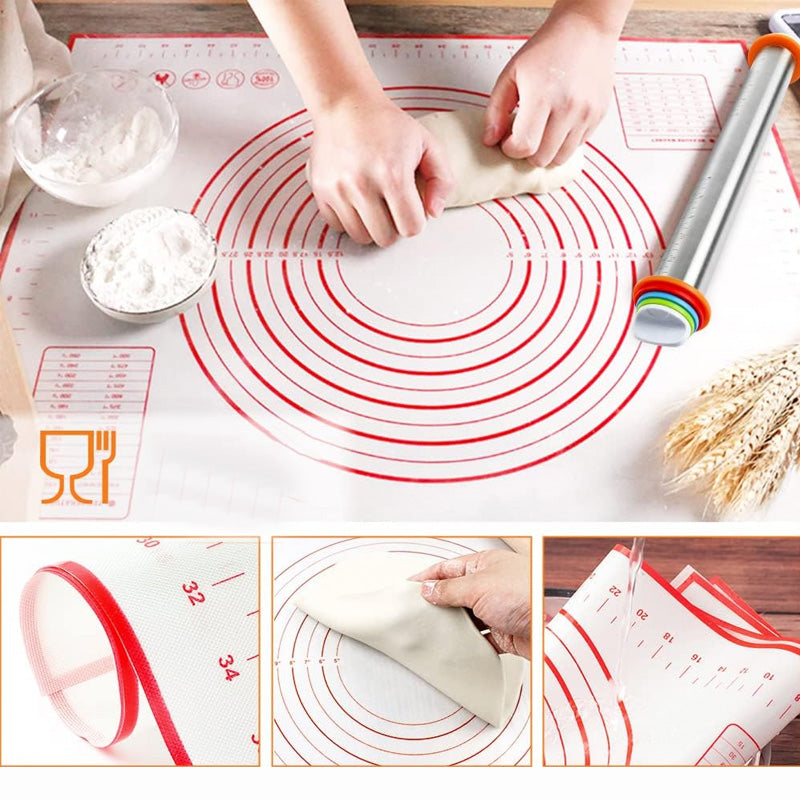 Stainless steel rolling pin