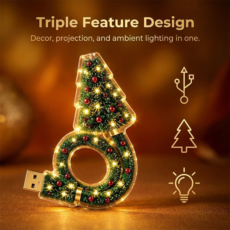 Christmas cozy lamp