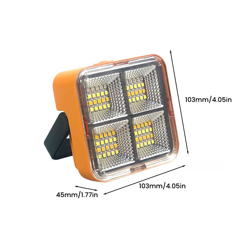 Solar Rechargeable Multifunctional Searchlight