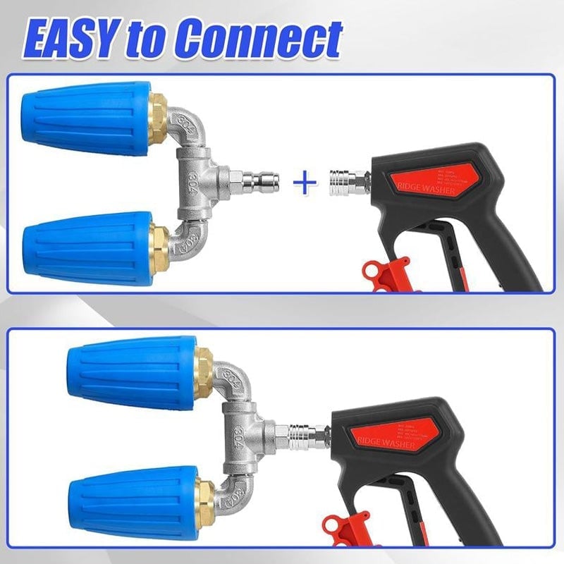 🔥Aless™  Dual/Triple Turbo Nozzle Pressure Washer
