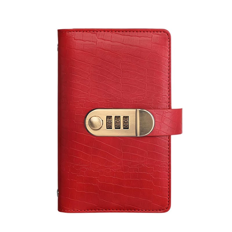 Lockable Savings Notebook
