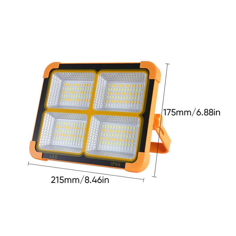 Solar Rechargeable Multifunctional Searchlight