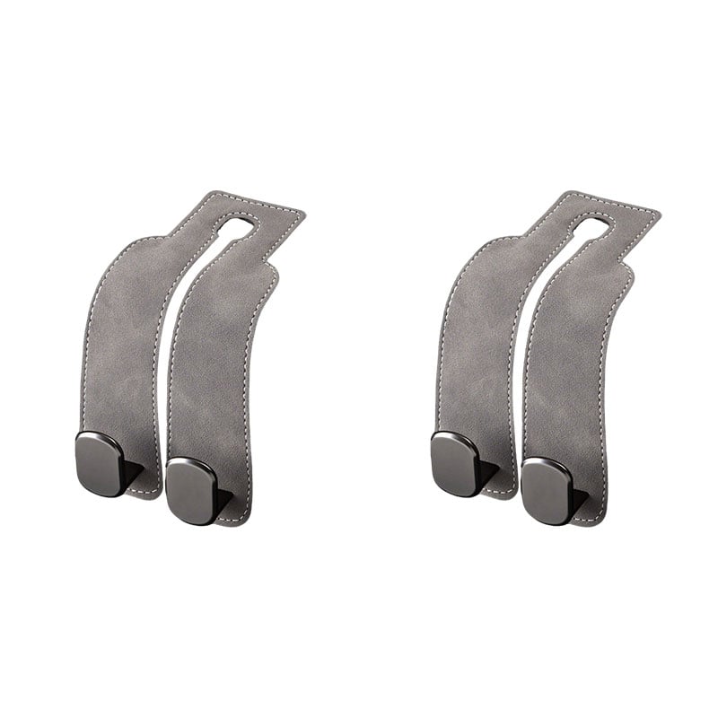 Suede Leather Car Seat Hook