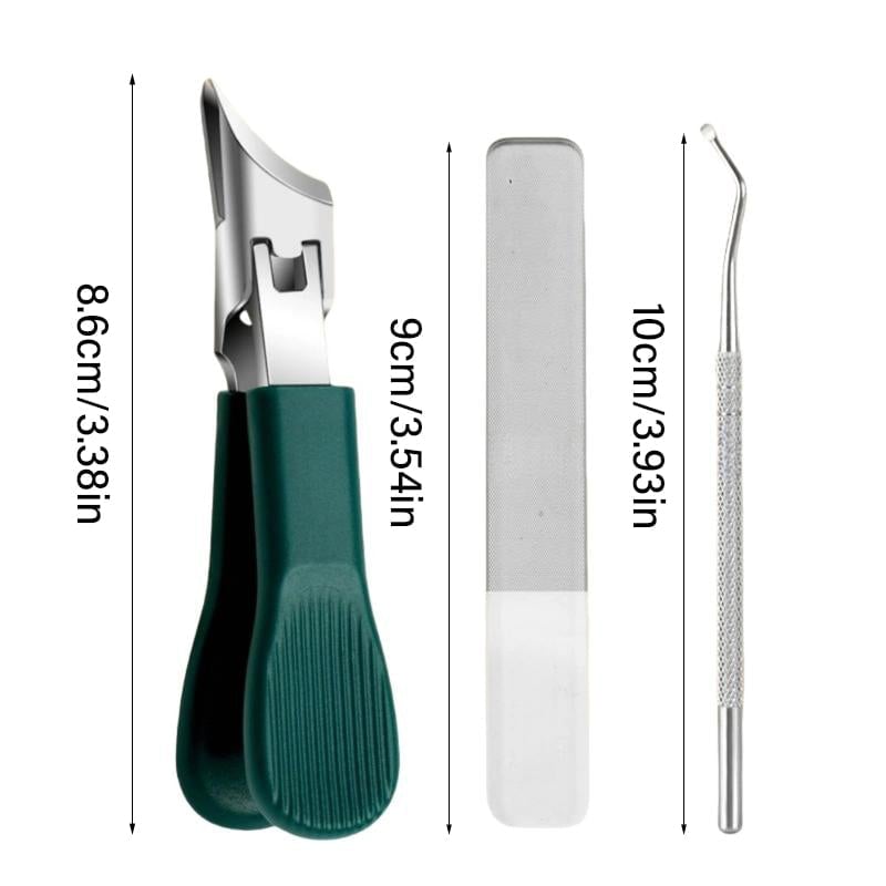 new-Three Sets Of Eagle Beak Beveled Nail Clippers