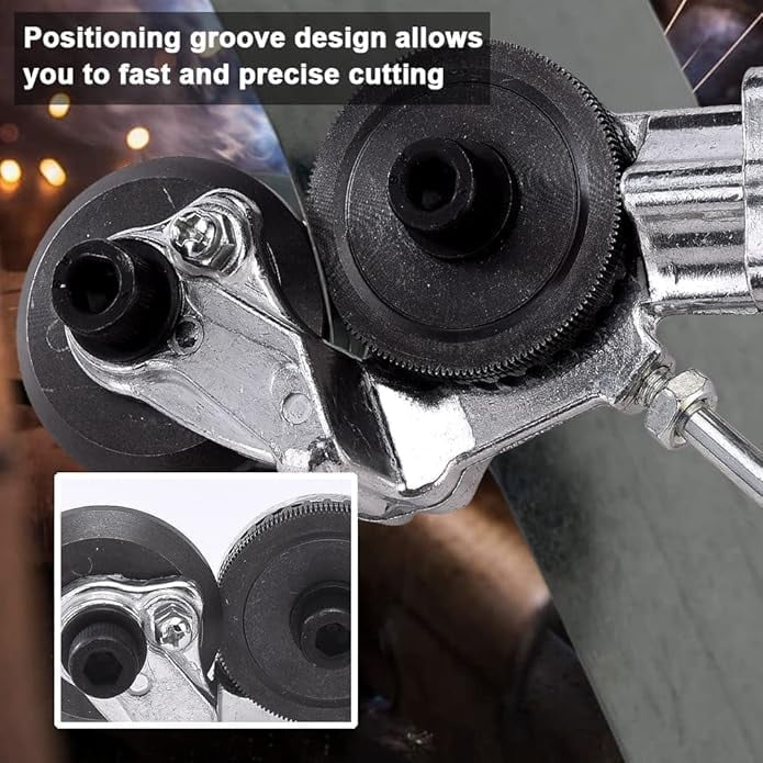 Metal Nibbler Drill Attachment
