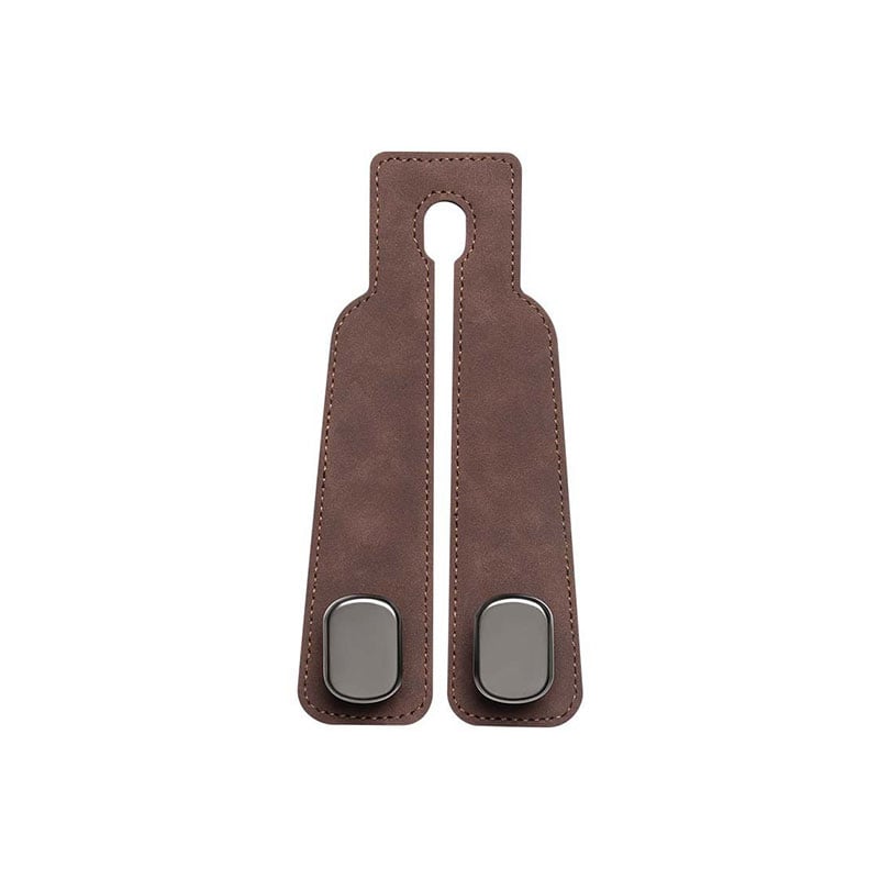Suede Leather Car Seat Hook